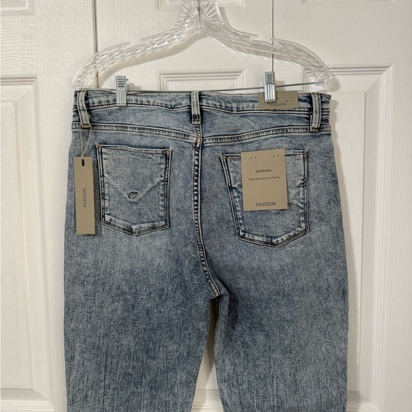Hudson Women’s Barbara High Rise Bootcut Petite waist 34 Petite Medium Wash - Picture 7 of 13